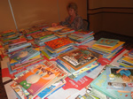 Even more piles to package up... thank goodness its for a brilliant cause